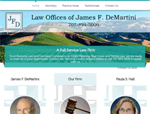Tablet Screenshot of cloverdalelaw.com